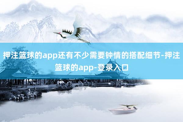 押注篮球的app还有不少需要钟情的搭配细节-押注篮球的app-登录入口