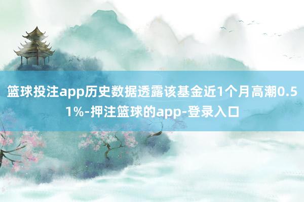 篮球投注app历史数据透露该基金近1个月高潮0.51%-押注篮球的app-登录入口
