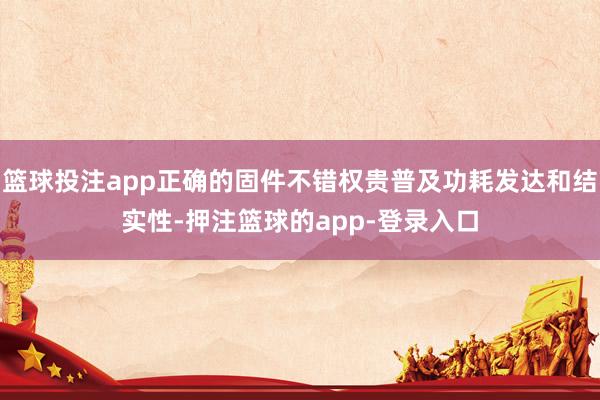 篮球投注app正确的固件不错权贵普及功耗发达和结实性-押注篮球的app-登录入口