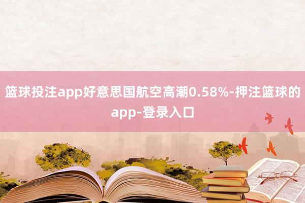 篮球投注app好意思国航空高潮0.58%-押注篮球的app-登录入口