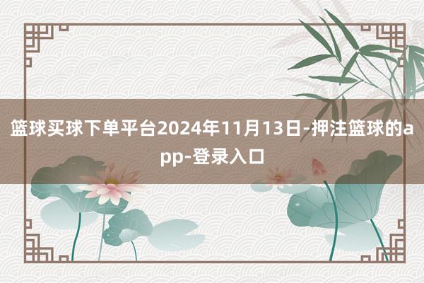 篮球买球下单平台2024年11月13日-押注篮球的app-登录入口