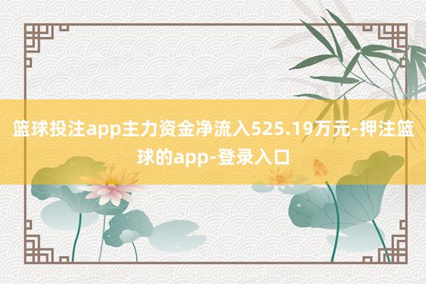 篮球投注app主力资金净流入525.19万元-押注篮球的app-登录入口